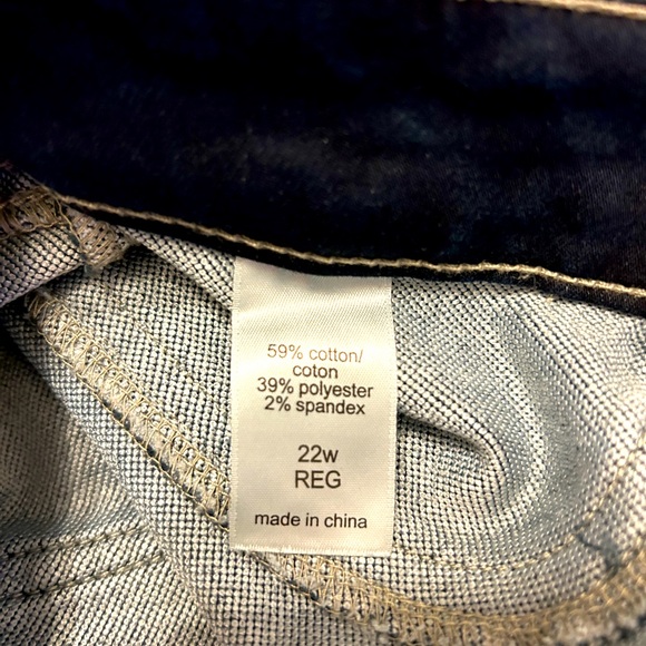 Maurice's Skinny Jeans - Size 22W Reg - Excellent Condition - Picture 3 of 3